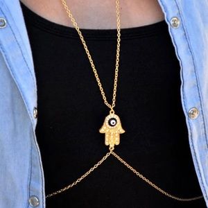 Evil Eye Charming Adjustable Body Chain Body Jewelry